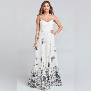 Show Me Your Mumu Godshaw Goddess Maxi Dress in Floral Falls